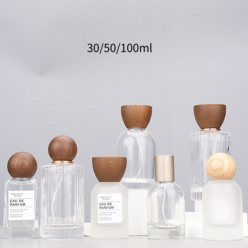 Luxury Skincare Packaging - Botol Parfum Kaca Bening/Buram Kosong 30/50/100Ml