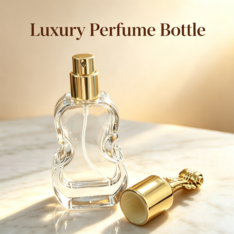 Luxury Skincare Packaging - Botol Semprot Parfum Kaca Bening 30ML,