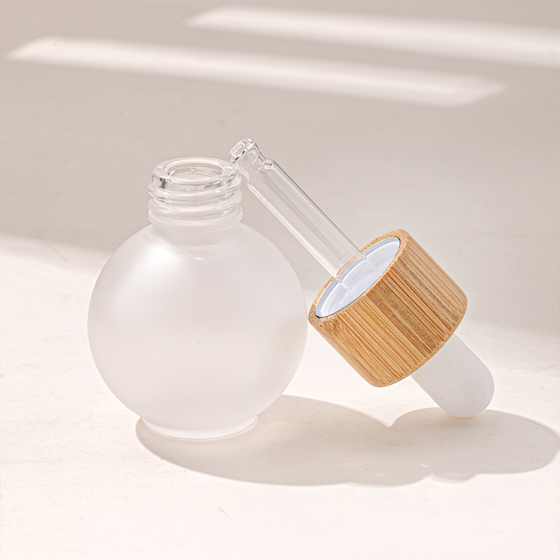 Botol kaca penetes berbentuk b - Luxury Skincare Packaging ulasan dan harga