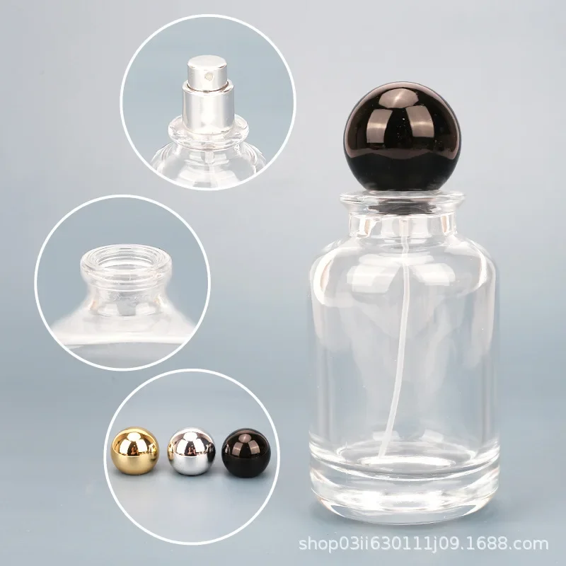30-100Ml Botol Parfum Kaca Tra - Luxury Skincare Packaging ulasan dan harga