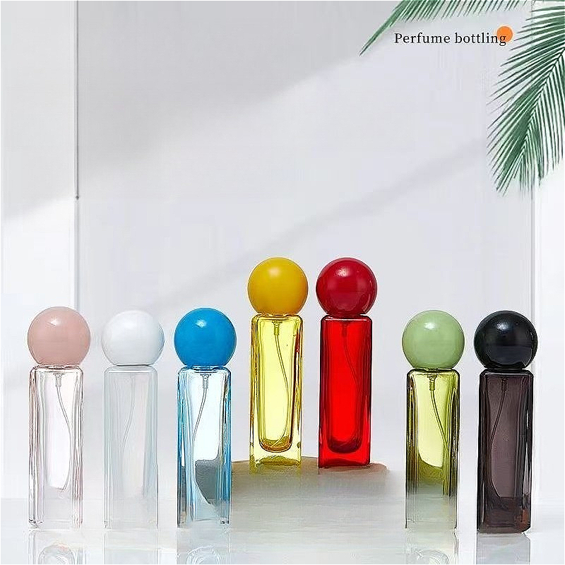 Botol Kosmetik Kaca Berwarna 3 - Luxury Skincare Packaging ulasan dan harga